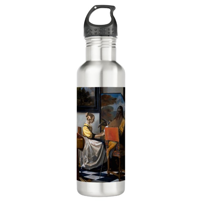 Johannes Vermeer - The Concert 710 Ml Water Bottle (Front)