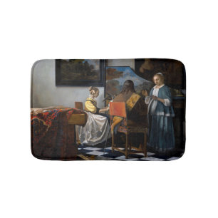 Johannes Vermeer - The Concert Bath Mat