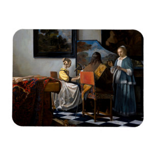 Johannes Vermeer - The Concert Magnet