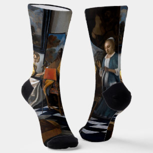 Johannes Vermeer - The Concert Socks