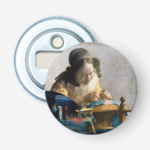 Johannes Vermeer - The Lacemaker Bottle Opener