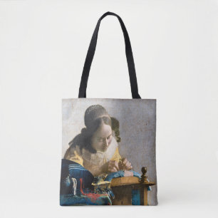 Johannes Vermeer - The Lacemaker Tote Bag