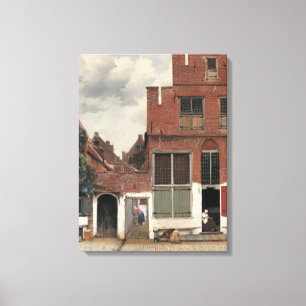 Johannes Vermeer The Little Street Classic Canvas Print