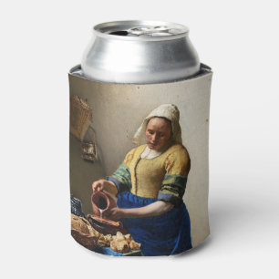 Johannes Vermeer - The Milkmaid Can Cooler