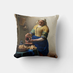 Johannes Vermeer - The Milkmaid Cushion