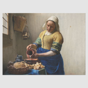 Johannes Vermeer - The Milkmaid Tissue Paper
