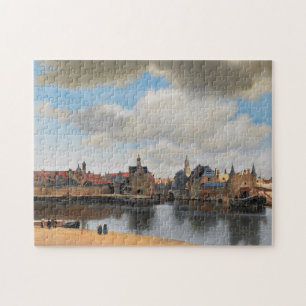 Johannes Vermeer, van Deft, View of Delft Jigsaw Puzzle