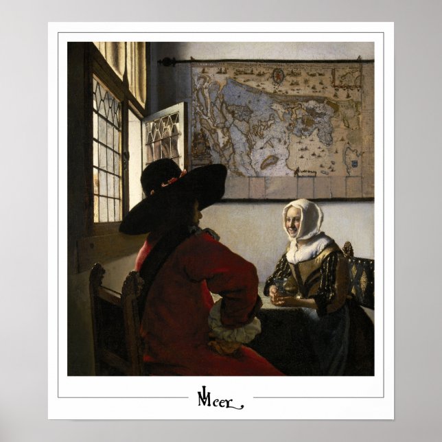 Johannes Vermeer Zedign Art Poster #26 (Front)