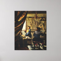 Johannes Vermeer's The Art of Painting circa 1668