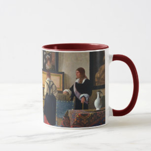 Johannes Vermeer's The Music Lesson (circa1663) Mug