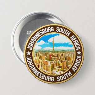 Johannesburg                                       7.5 cm round badge