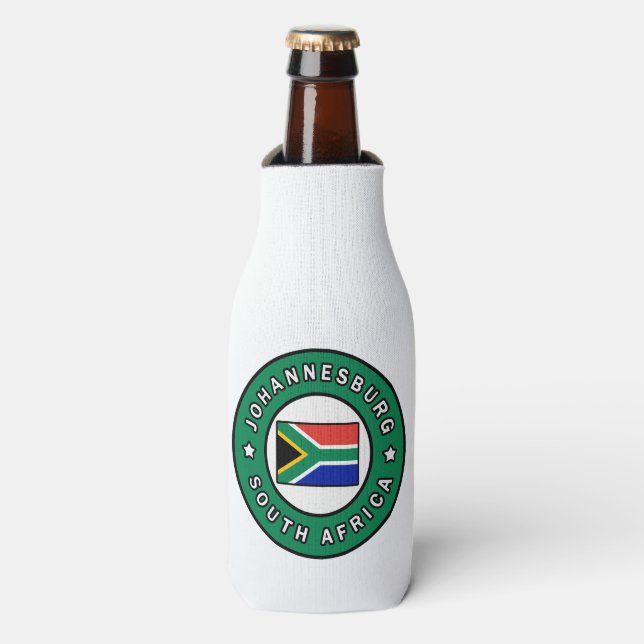 Johannesburg South Africa Bottle Cooler (Bottle Front)