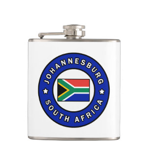 Johannesburg South Africa Hip Flask