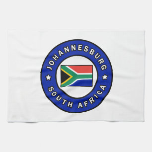 Johannesburg South Africa Tea Towel