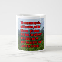 John 10:27-28 WEBU Mug