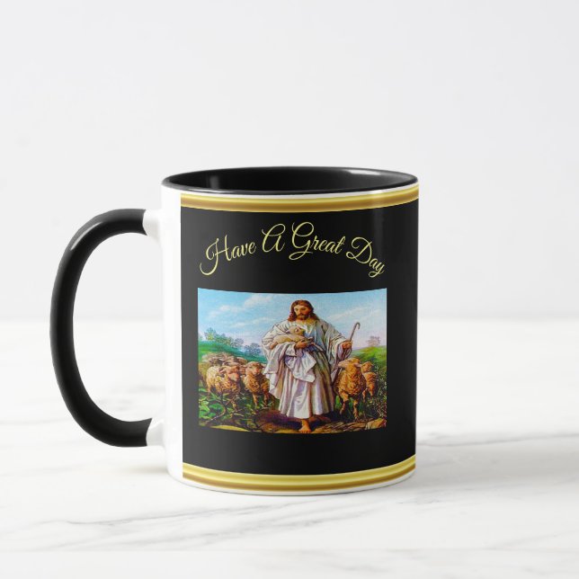 John 10:7-21 I Am the Good Shepherd Mug (Left)