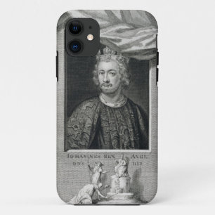 John (1167-1216) King of England from 1199, engrav iPhone 11 Case