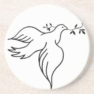 John 14:27 Bible verse Religion Christianity Dove Coaster