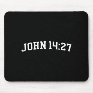 John 14_27 mouse pad