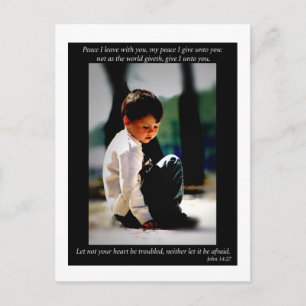 John 14:27 postcard