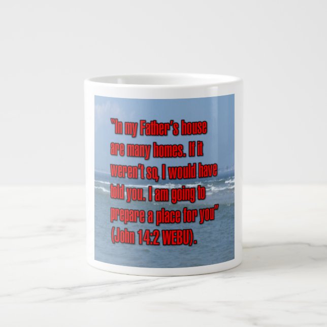 John 14:2 WEBU Mug (Front)