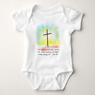 JOHN 14:6 Baby Jersey Bodysuit