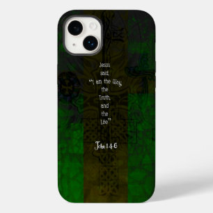 John 14:6 Bible Verse Inspirational Path Quote iPhone 14 Plus Case