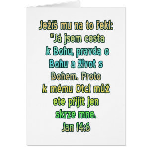 John 14:6 Czech
