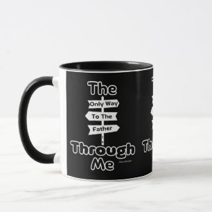 John 14:6 KJV Bible Verse Two-Tone Mug