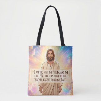 John 14:6 tote bag