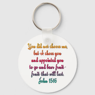 John 15:16 key ring