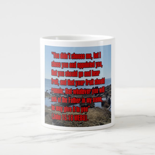 John 15:16 WEBU Mug (Front)