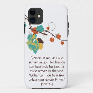 John 15:4 iPhone Case
