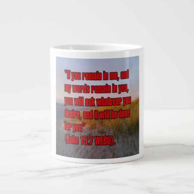 John 15:7 WEBU Mug (Front)