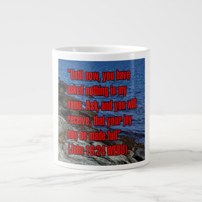 John 16:24 WEBU Mug (Front)