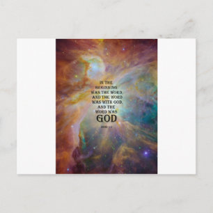 John 1:1 postcard