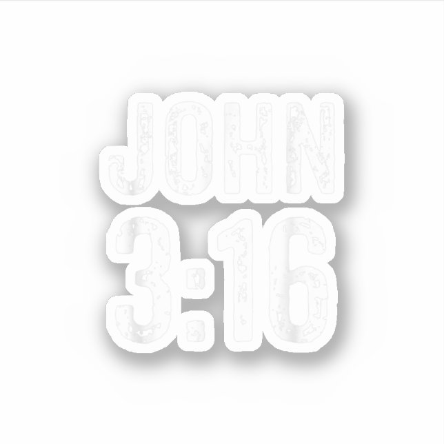 John 316 Christian Bible Verse John 3 16 Bible Gif (Front)