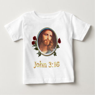 John 3:16 Bible verse Baby T-Shirt