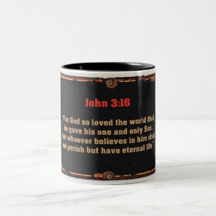 John 3:16 Bible Verse Coffee Mug