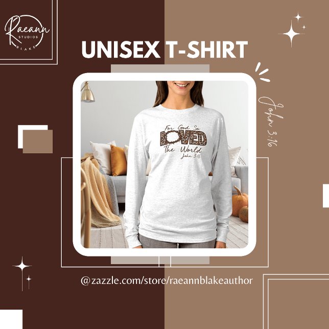 John 3:16 Bible Verse Long-Sleeve T-Shirt (Creator Uploaded)