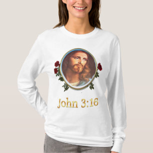 John 3:16 Bible verse T-Shirt