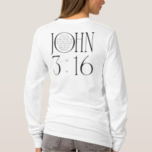 John 3:16 Bible Verse T-Shirt