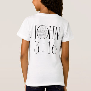 John 3:16 Bible Verse T-Shirt