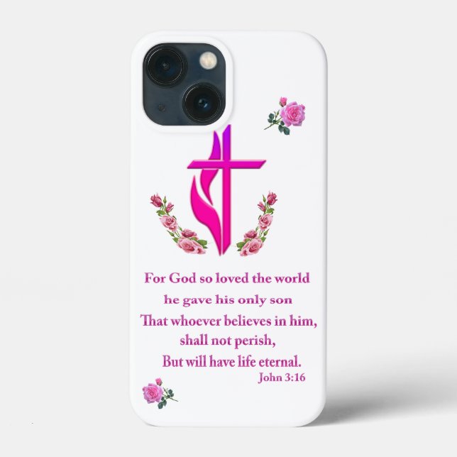 John 3:16 Case-Mate iPhone case (Back)