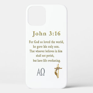 John 3:16 iPhone 12 case