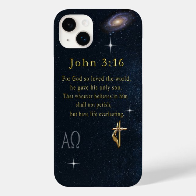 John 3:16 Case-Mate iPhone case (Back)