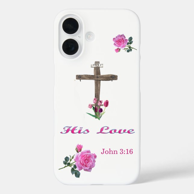  john 3:16 Case-Mate iPhone case (Back)