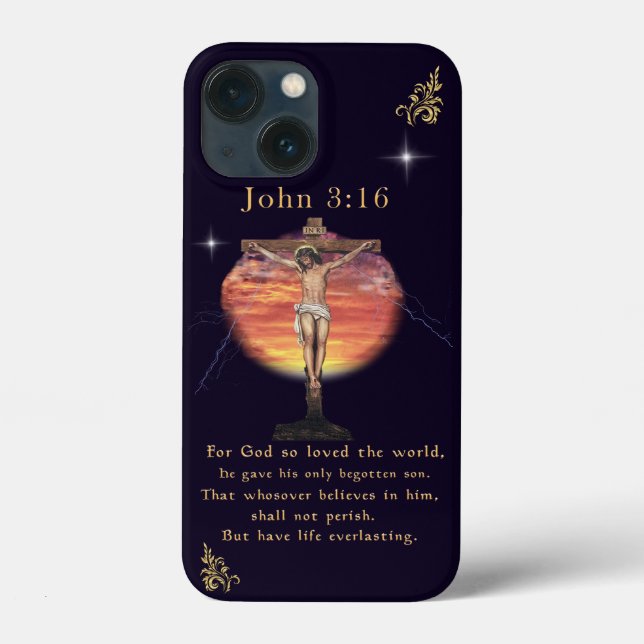 John 3:16 Case-Mate iPhone case (Back)