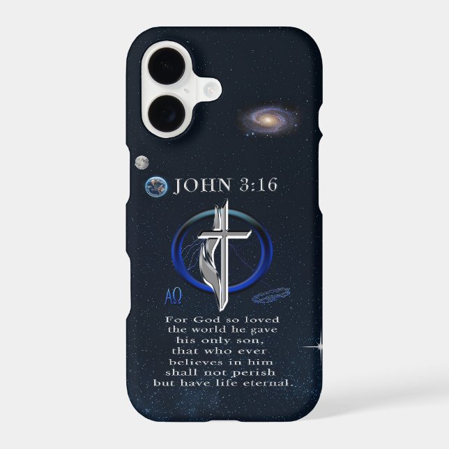 John 3:16 Case-Mate iPhone case (Back)