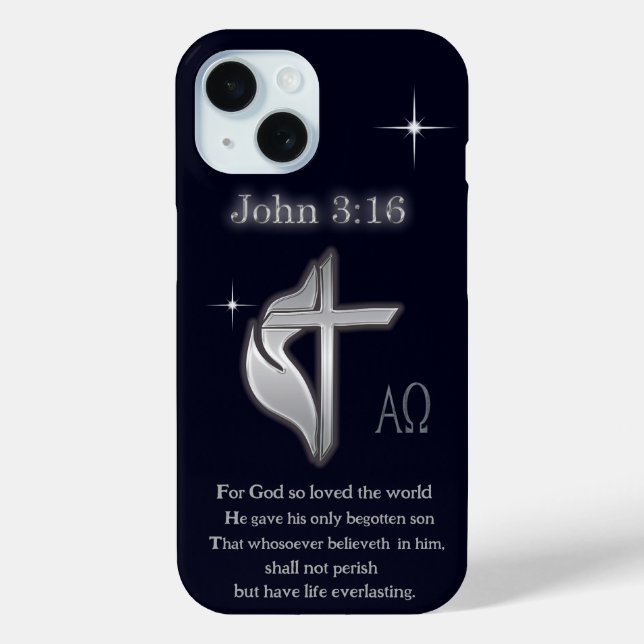 John 3:16 Case-Mate iPhone case (Back)
